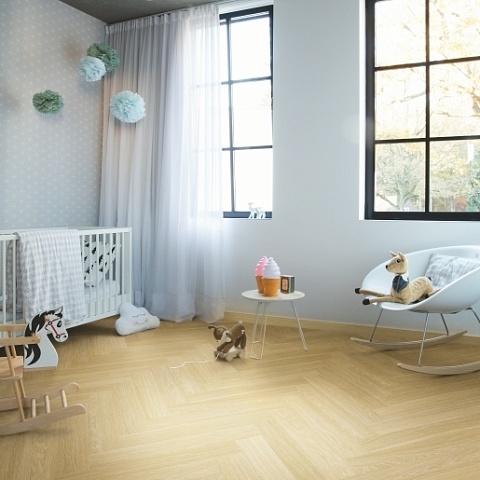 QS Vinyl Flex PRISTINE елка SGHBC 20332 Дуб безмятежный натуральный средний (фото 10)