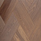 CROWNWOOD Лофт  Итальянская елка 60° 2-х слойная (шпонка) Арт.: 150409, Дуб Натур, Лак 344 x 150 x 14мм (миниатюра фото 1)
