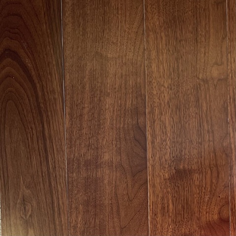 CROWNWOOD EXOTIC ONE 2-х слойная (замок) Орех Американский Натуральный Селект лак 400..1200 х 125 х 12 / 0.9 м2 (фото 1)