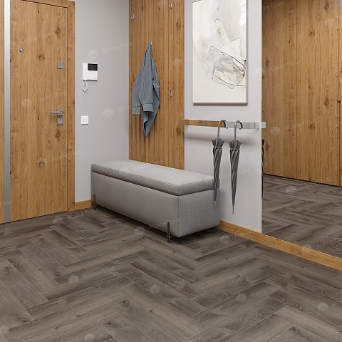 Alpine Floor LVT Parquet ECO 16-13 Дуб Мерга 4V 43кл (фото 1)