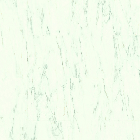 ПВХ-плитка Quick-Step QS Alpha Vinyl ORO BASE плитка AVSTT 40136 Мрамор каррарский белый (фото 1)
