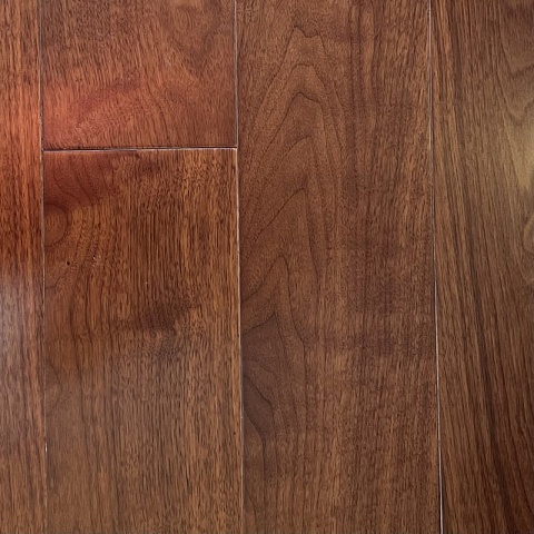 CROWNWOOD EXOTIC ONE 2-х слойная (замок) Орех Американский Натуральный Селект лак 400..1200 х 125 х 12 / 0.9 м2 (фото 7)