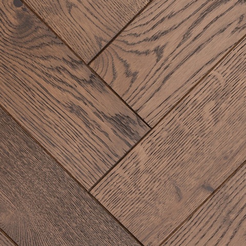 Polarwood Herringbone Дуб ЦЕЙЛОН HB "Англ. ёлка", сорт. Робуст, масло, брашир., фаска 4V, 1-полосный (фото 3)