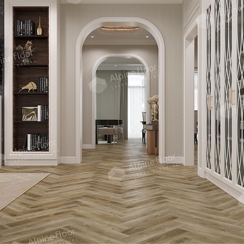 Alpine Floor SPC Light Parquet ECO 13-35AB Дуб Целата 4V 43кл (фото 2)