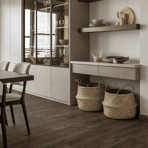 Clix Floor Plus CXP 088 Дуб тёмный шоколад (фото 3)
