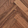 Wood Bee Herringbone Американский Орех Селект гладкий глянец Select, UV-лак gloss 30±5% (правая)