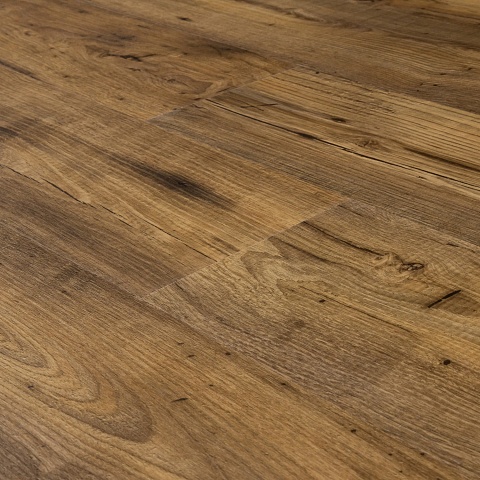 QS Alpha Vinyl BLOS планка AVSPU 40029 Каштан винтажный натуральный (фото 7)