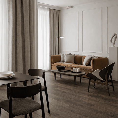 Clix Floor Plus CXP 088 Дуб тёмный шоколад (фото 4)