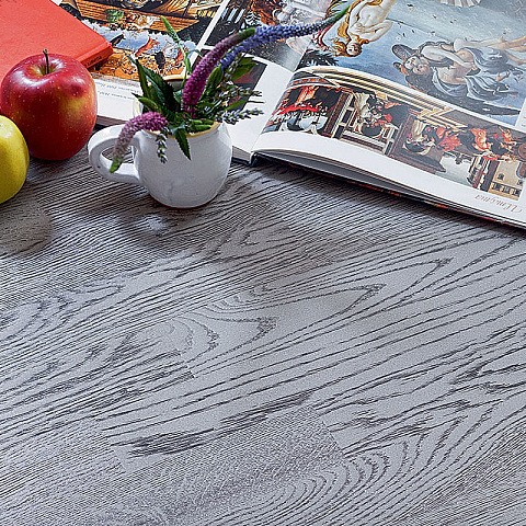 Паркетная доска Upofloor Дуб Сильвер Мист масло трехполосный Oak Silver Mist 3S (фото 4)