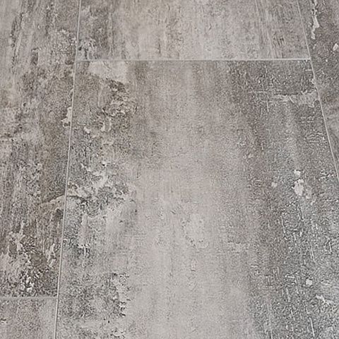 SPC Ламинат Stone Floor HP SPC 8875709 Плитка Жемчужно-серая (фото 1)